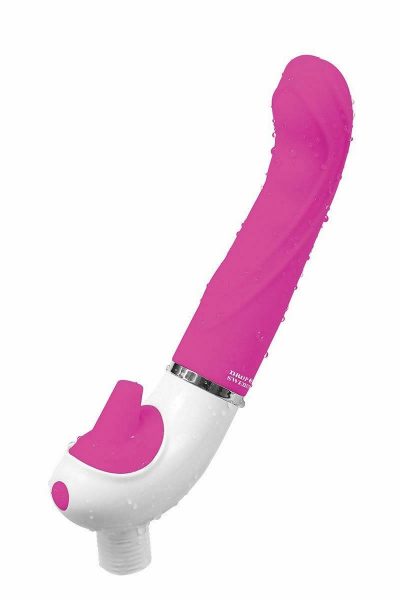 Drop of sweden H2o vibe – wibrator do podłączenia pod prysznic – różowy