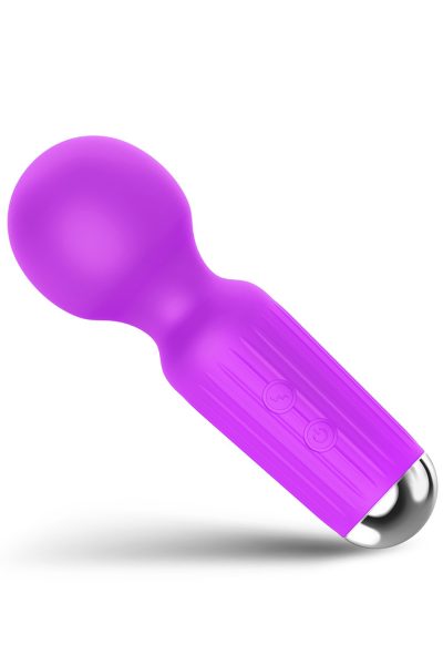 Stymulator-Rechargeable Mini Masager USB 20 Functions – Purple