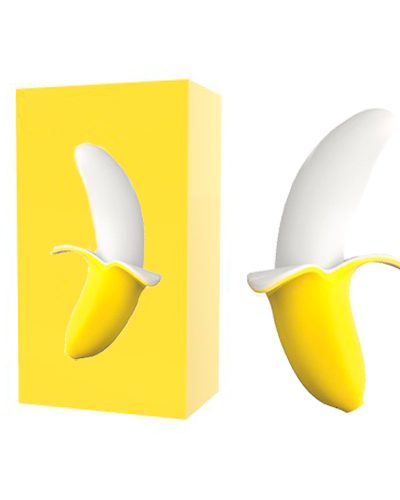 Banana masażer wibrujący stymulator łechtaczki I g-spot