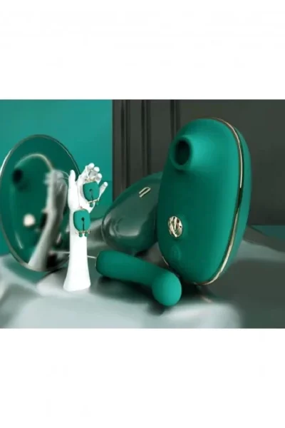 Qingnan Quartet Set Green – Ekskluzywny Zestaw Intymny 4w1