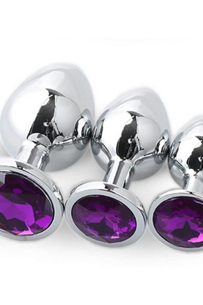Diamond king 3-pack steel with purple