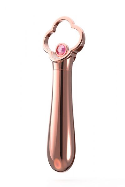 Mini Crystal Wibrator WM90-01 Różowe Złoto