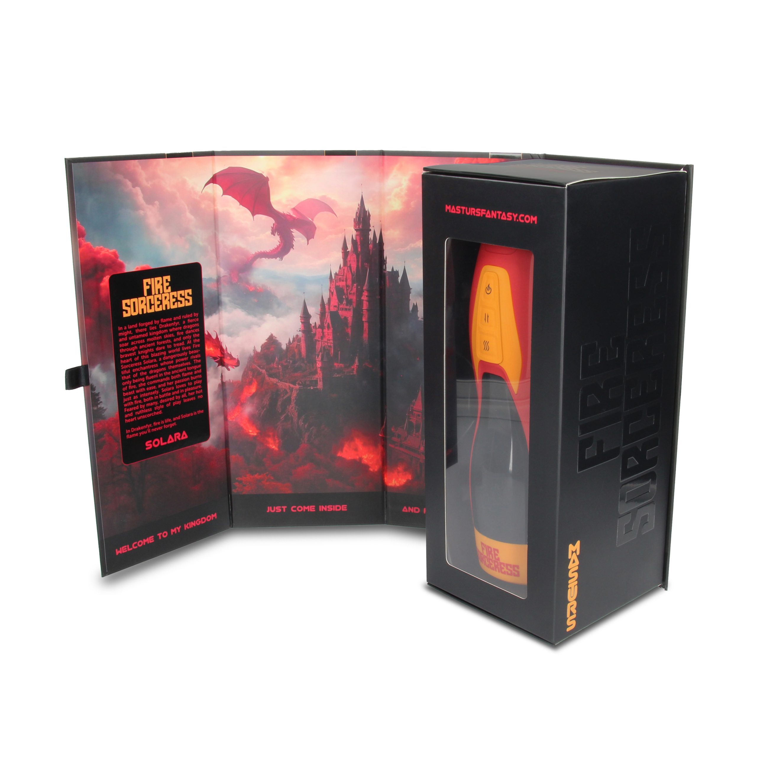 Solara - Fire Sorceress - Multi Function Masturbator - obrazek 9