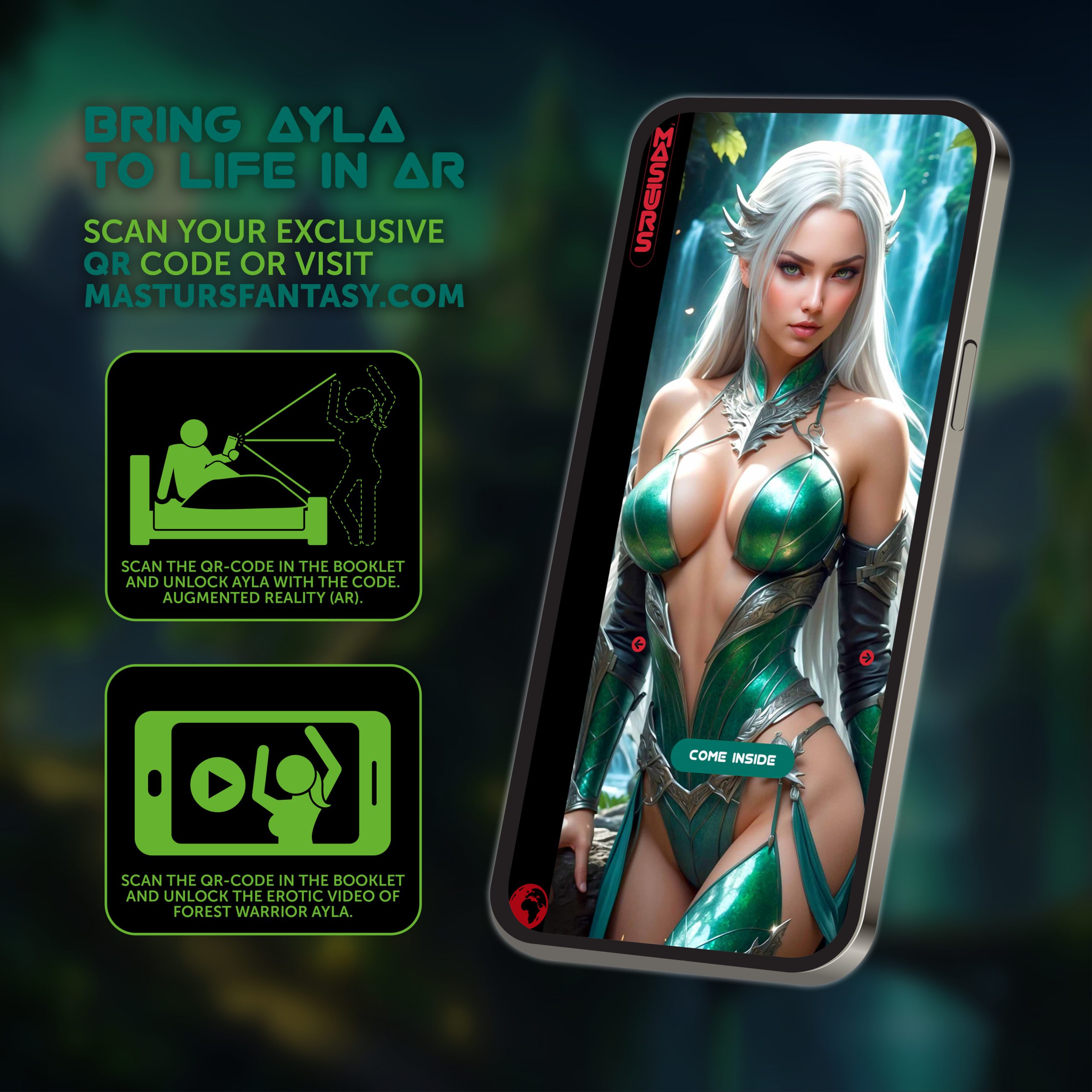 Ayla - Forest Warrior - Multi Function Masturbator - obrazek 2