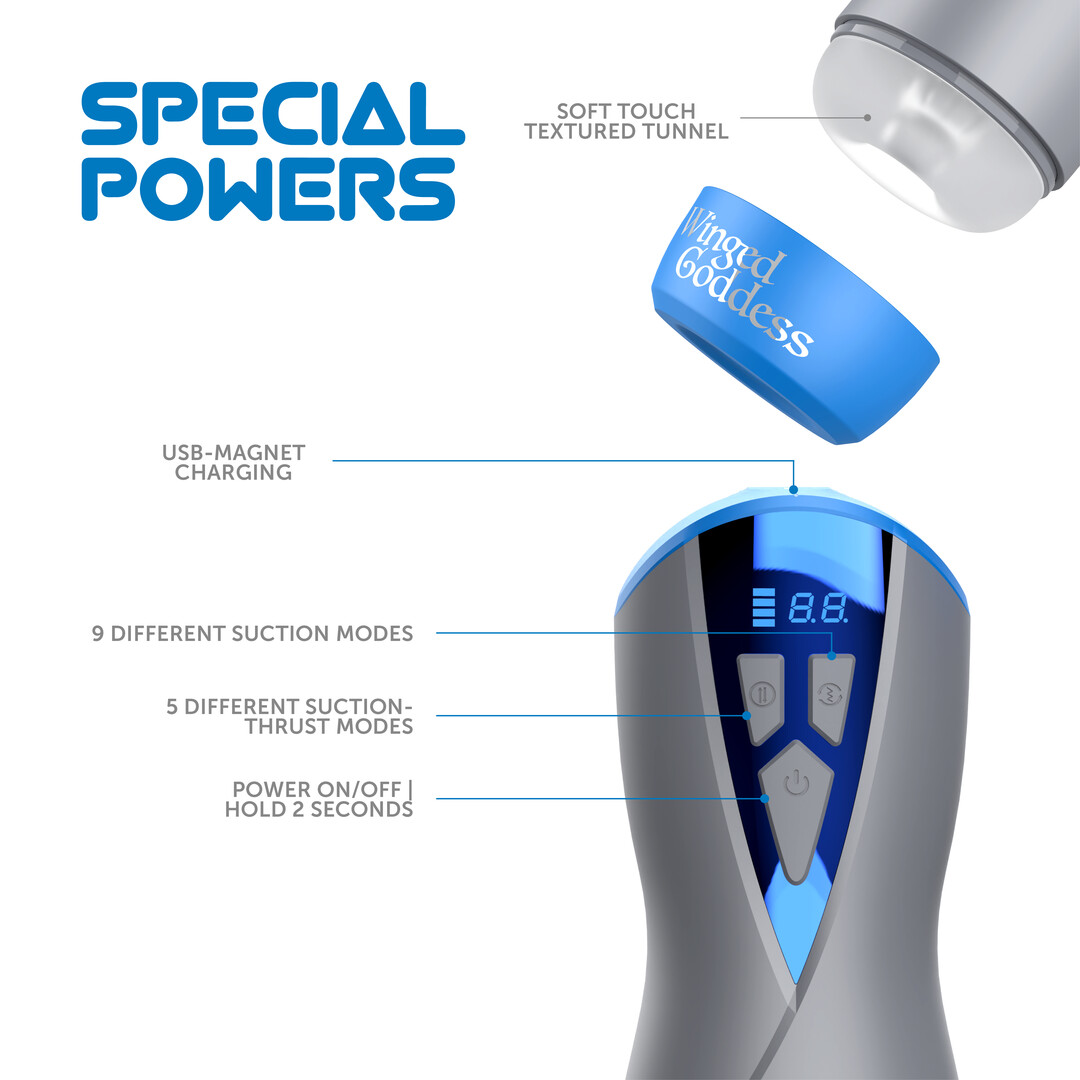 Eloa Winged Goddess Multi Function Masturbator - obrazek 2