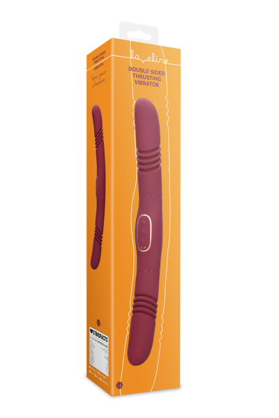 Double-Sided Thrusting Vibrator – Merlot Grape