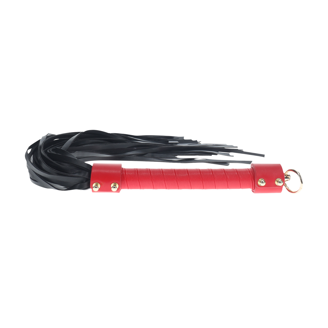 Milan Collection - Flogger - Black/Red - obrazek 3