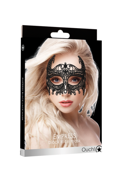Empress – Black Lace Mask
