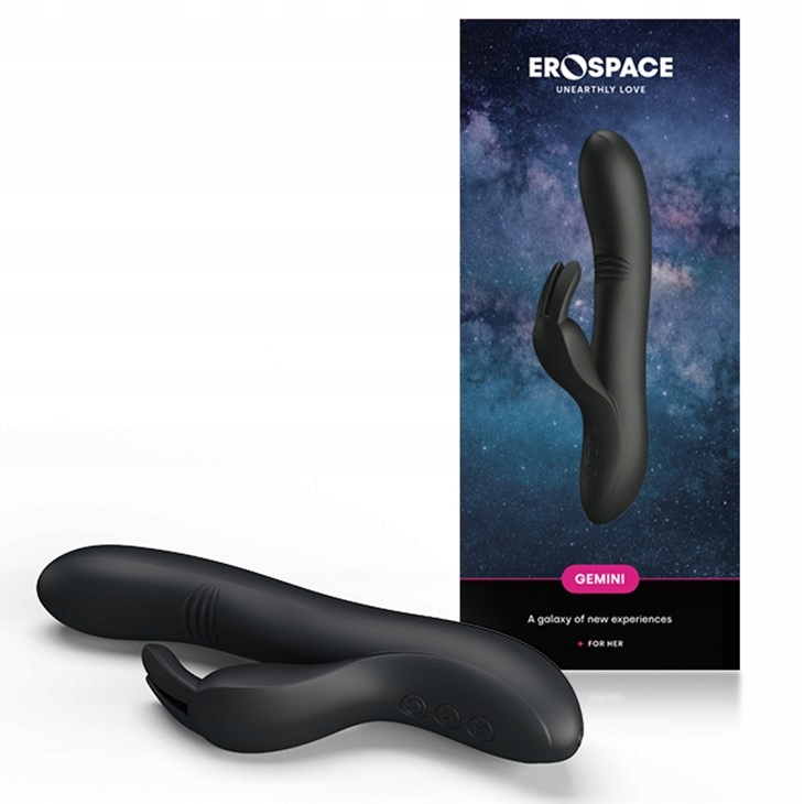 Wibrator z króliczkiem – GEMINI EROSPACE - obrazek 3