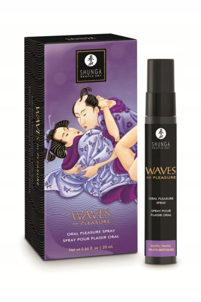 SHUNGA – WAVES PLEASURE SPRAY DO UST UWODZĄCY EGZOTYCZNY OWOCE 20 ML