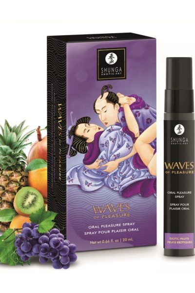 SHUNGA – WAVES PLEASURE SPRAY DO UST UWODZĄCY EGZOTYCZNY OWOCE 20 ML