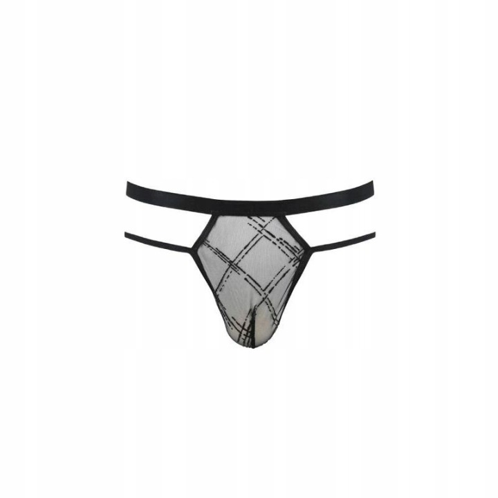 029 THONG COLLIN black S/M - Passion - obrazek 3