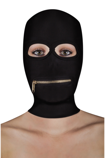 Extreme Zipper Mask with Mouth Zipper