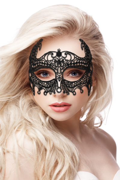 Empress – Black Lace Mask