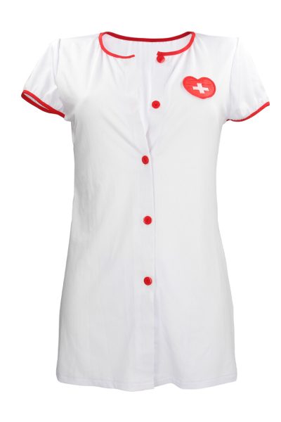 Nurse Costume S/M White
