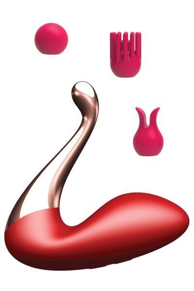 Stymulator – Swan massager, interchangeable heads – USB 9 Functions / APP Mobile