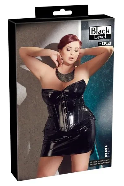 Spódnica z winylu XXXXL