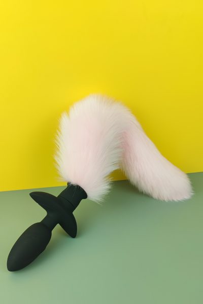 Wibrujący Korek Analny z Realistycznie Ruchomym Ogonem