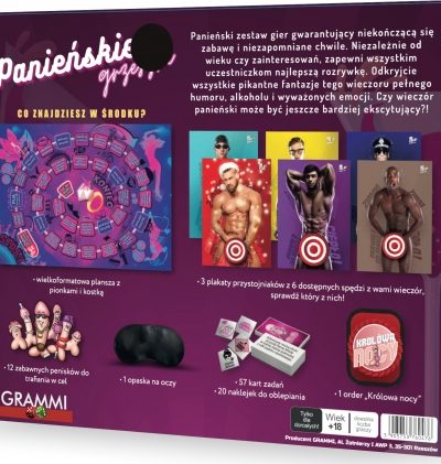Panieńskie Grzeszki – zestaw gier na panieński