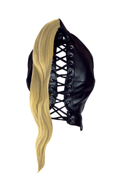 Maska Anatomiczna z Blond Kucykiem