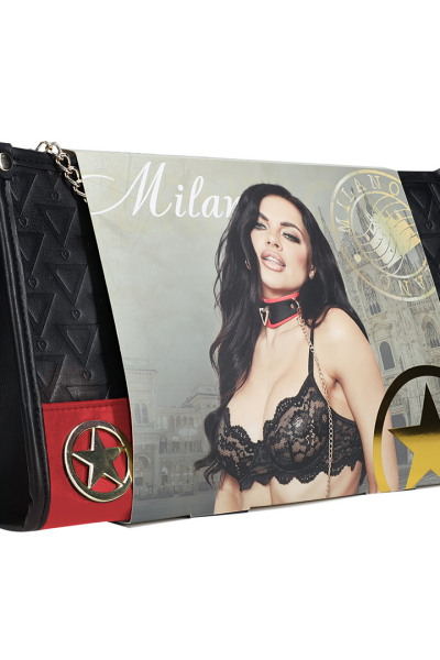 Milan Collection – Kit with Bag – Black/Red