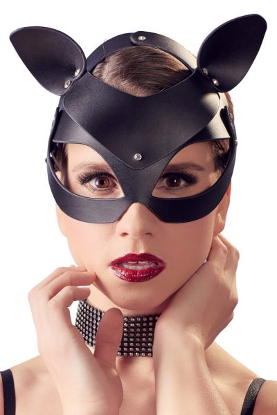 Maska Bad Kitty Cat Mask Rhinestones