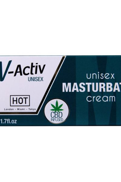 HOT V-Activ Masturbation Cream – CBD unisex 50ml