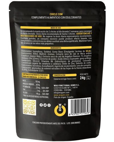 GUMY ZWIĘKSZAJĄCE ILOŚĆ NASIENIA