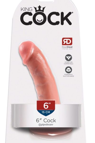 King Cock 6 inch Flesh