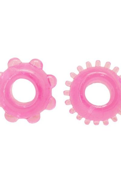 Kit di 2 anelli fallici flessibili Timeless Magic Nubs