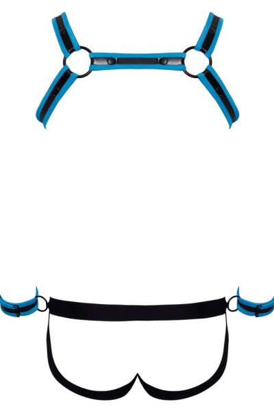 Men’s Jock set black/blue M