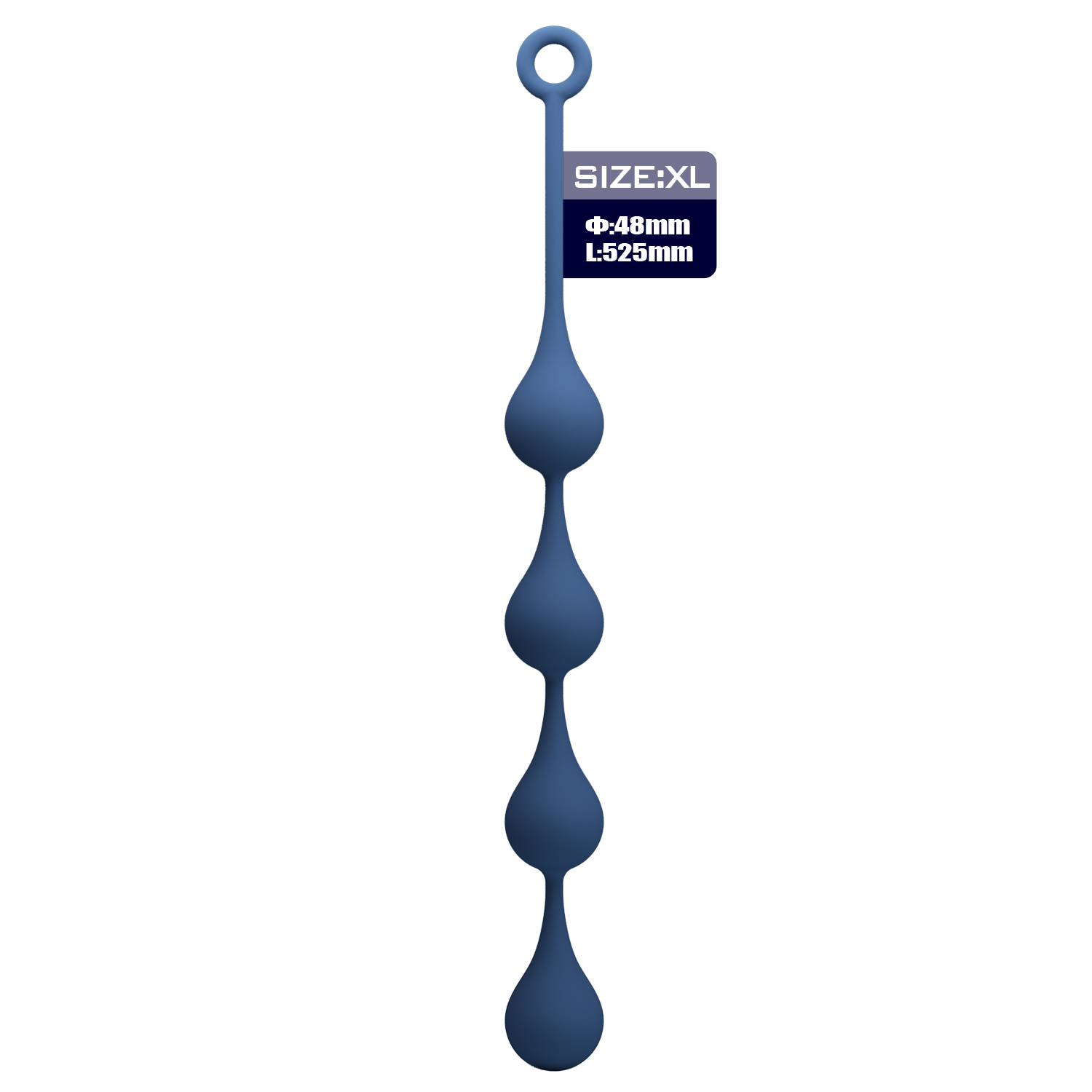 MR PLAY Waterdrop Anal Balls – 52.5 cm XL - obrazek 5