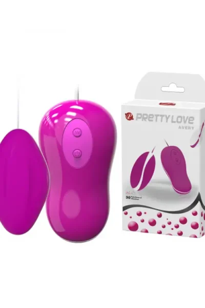 Pretty Love Avery Eleganckie Jajeczko Wibracyjne z Pilotem (30 Funkcji)