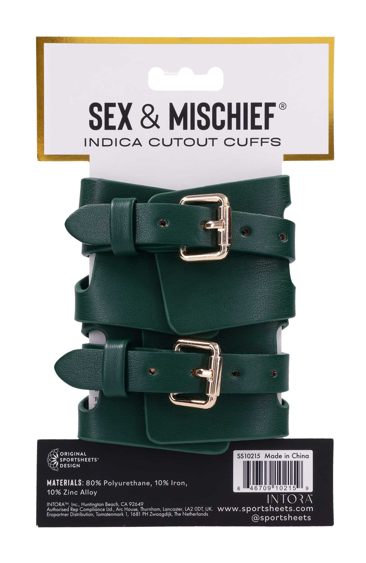 SPORTSHEETS INDICA CUTOUT CUFFS - obrazek 3