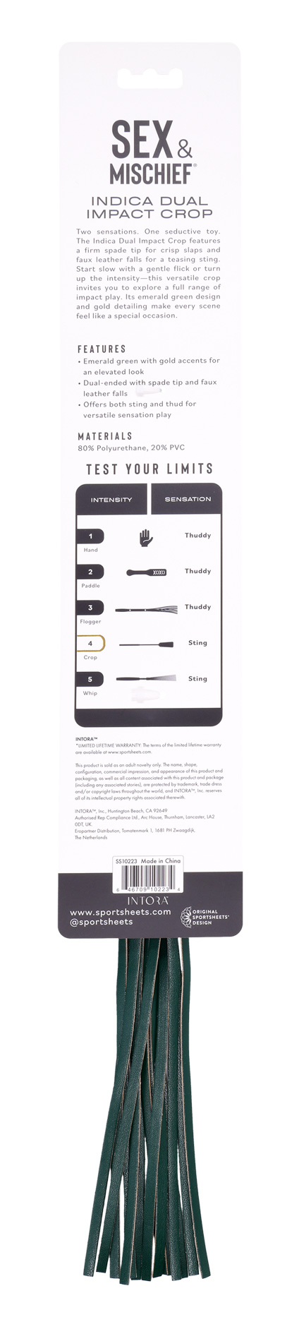 SPORTSHEETS INDICA DUAL IMPACT CROP - obrazek 3
