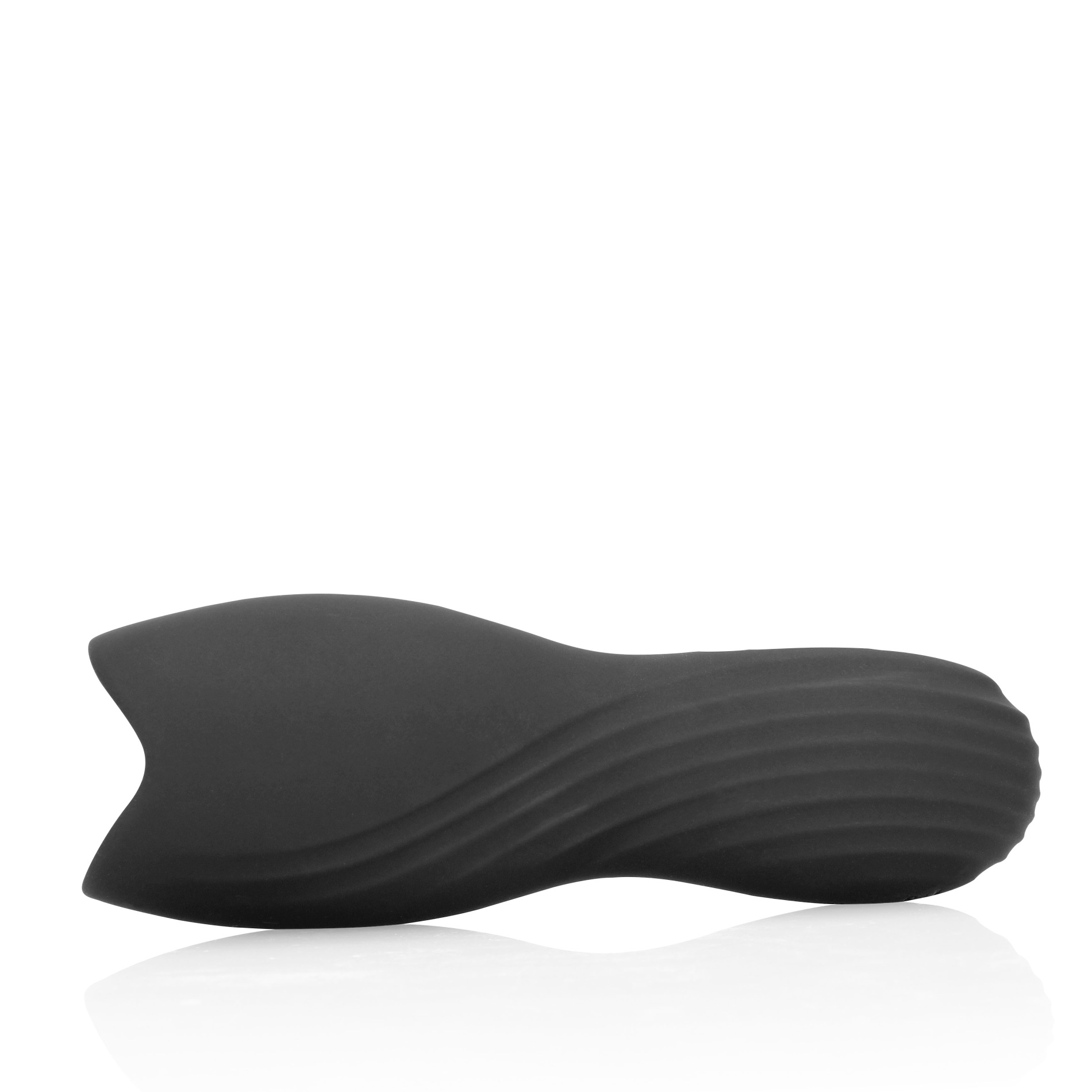 Vibrating Masturbator Sleeve - Licorice Black - obrazek 3