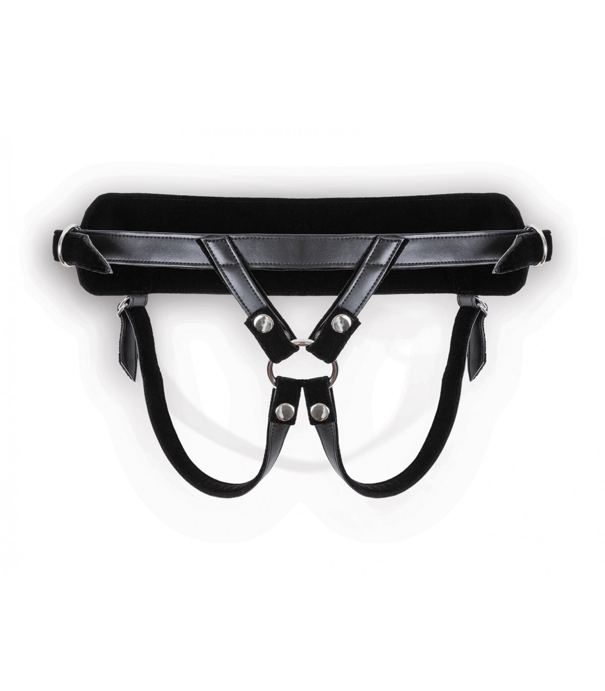 HARNESS WITH BLACK DILDO SIZE S - obrazek 6
