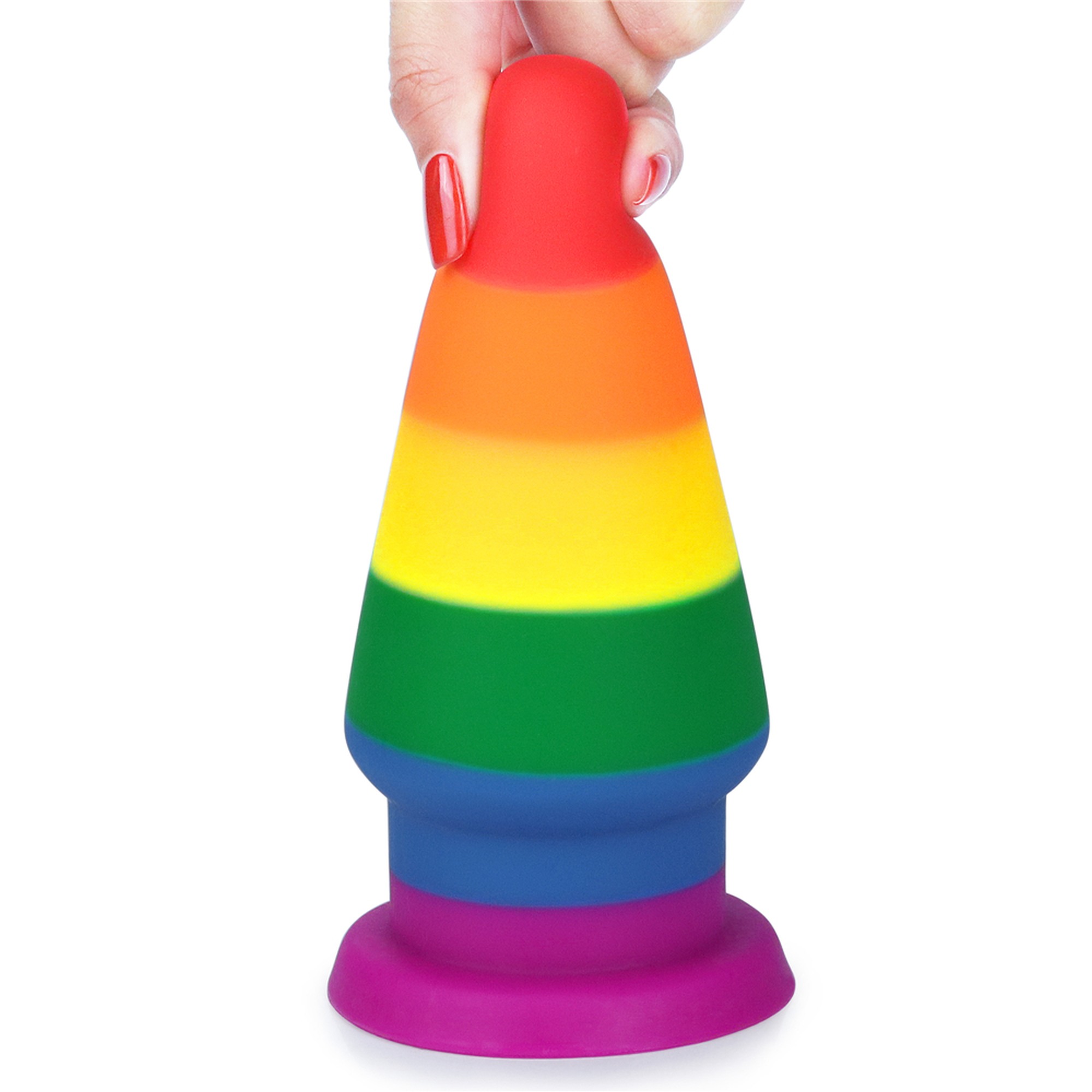 Prider Anal Plug 6" Colorful - obrazek 9
