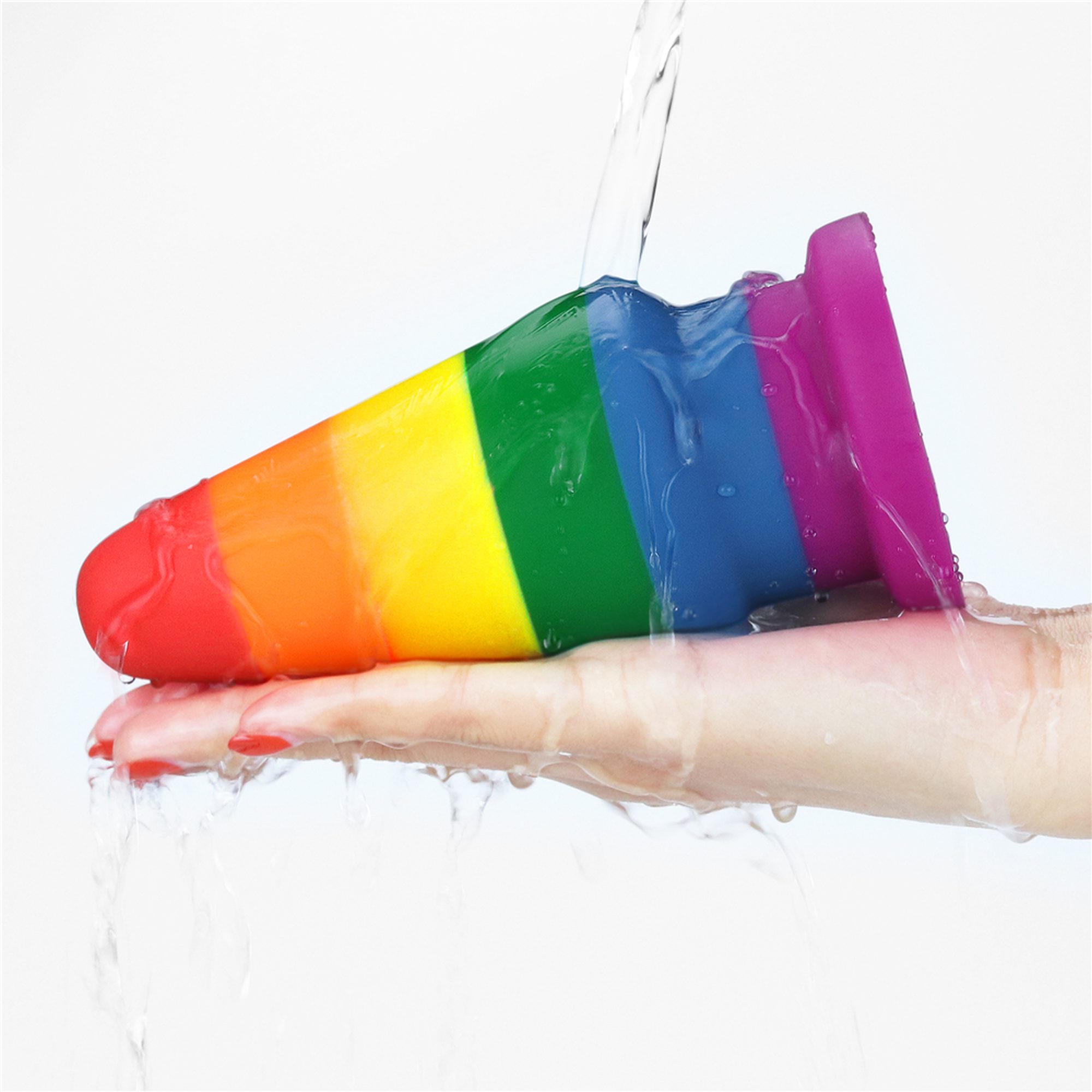 Prider Anal Plug 6" Colorful - obrazek 5
