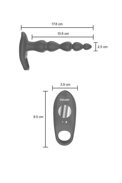 ToyJoy Urban ELIXER  Vibrating Double Penetrator