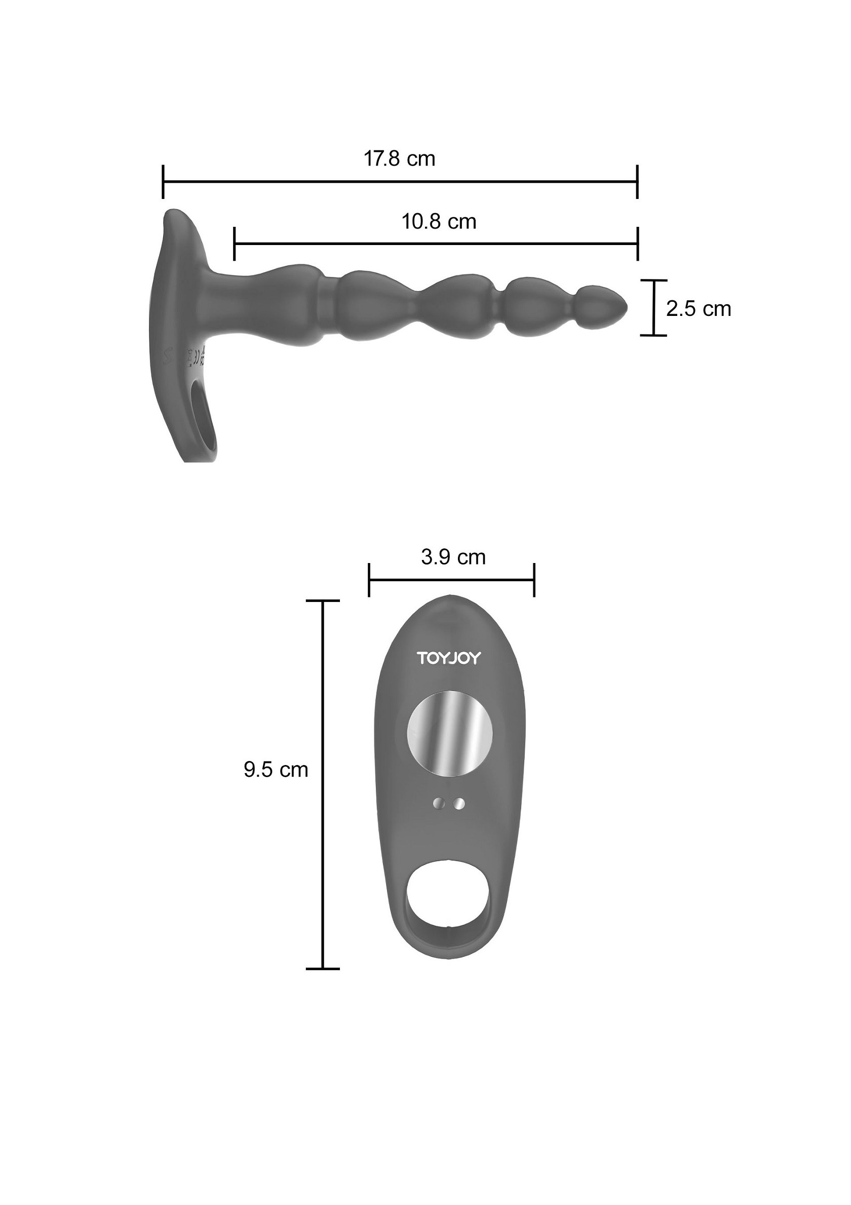 ToyJoy Urban ELIXER Vibrating Double Penetrator - obrazek 2