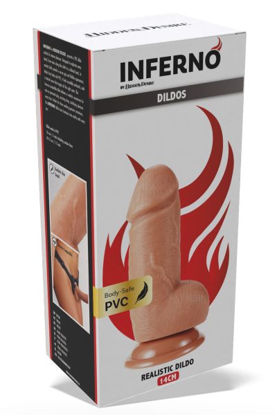 Realistic Dildo PVC 14 cm