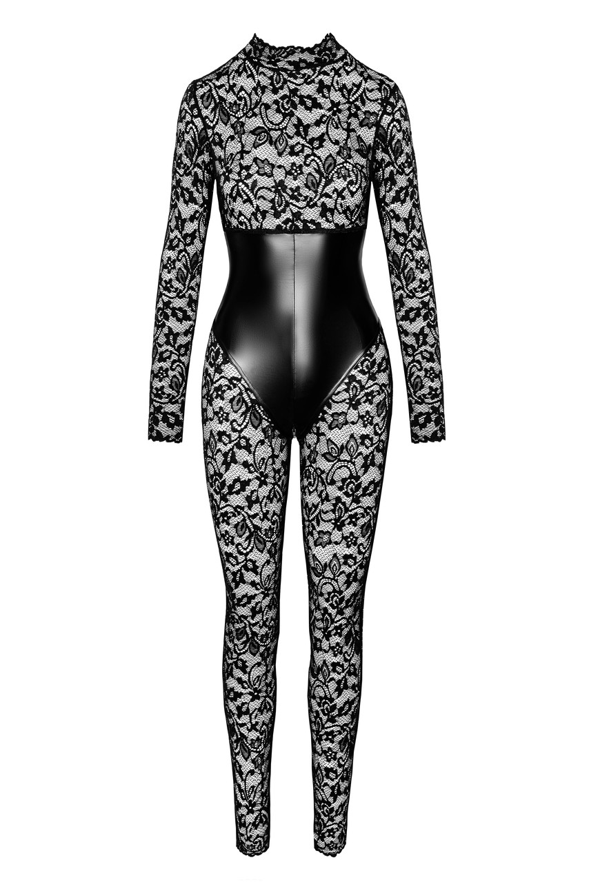 Noir Handmade – Enigma Lace Catsuit F299 S - obrazek 8