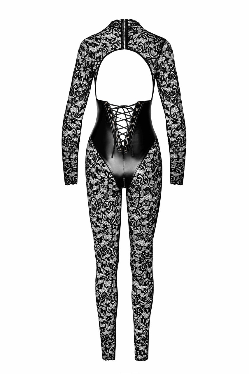 Noir Handmade – Enigma Lace Catsuit F299 S - obrazek 7