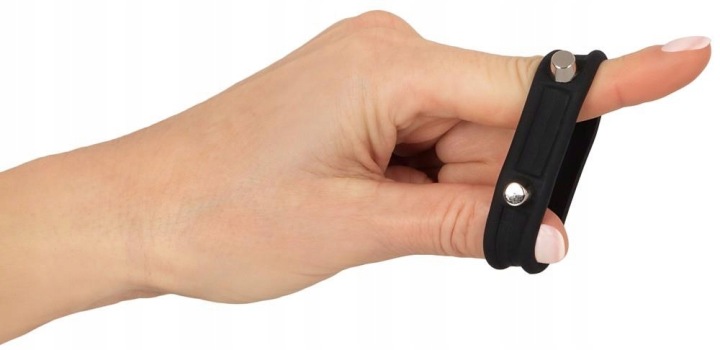 Rebel Cock Ring w Studs - obrazek 4
