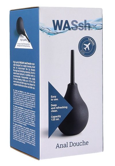 BLACK ANAL CLEANING ENEMA 120 ML