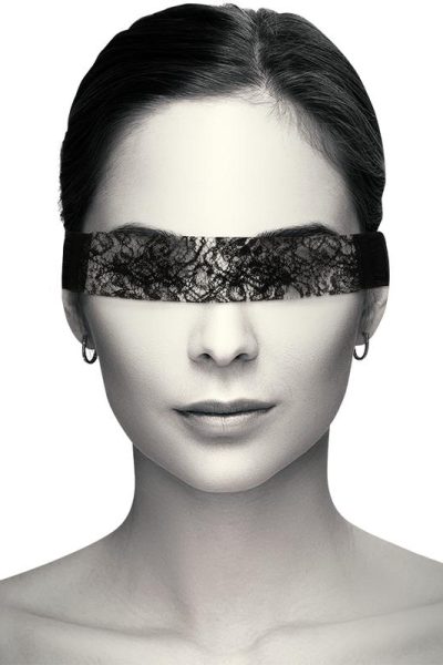 COQUETTE CHIC DESIRE – LACE MASK BLACK