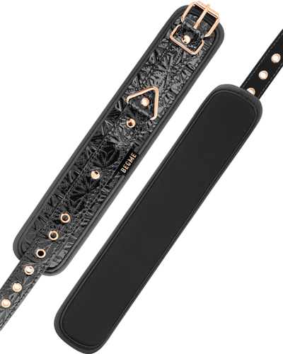 BEGME – MANKIETY NA KOSTKI PREMIUM BLACK EDITION Z NEOPRENOWĄ WYŚCIÓŁKĄ
