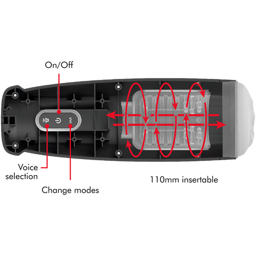 JAMYJOB - TORNADO 360 ROTATE TECH STROKER - obrazek 8