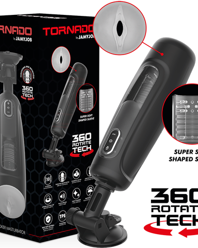 JAMYJOB – TORNADO 360 ROTATE TECH STROKER